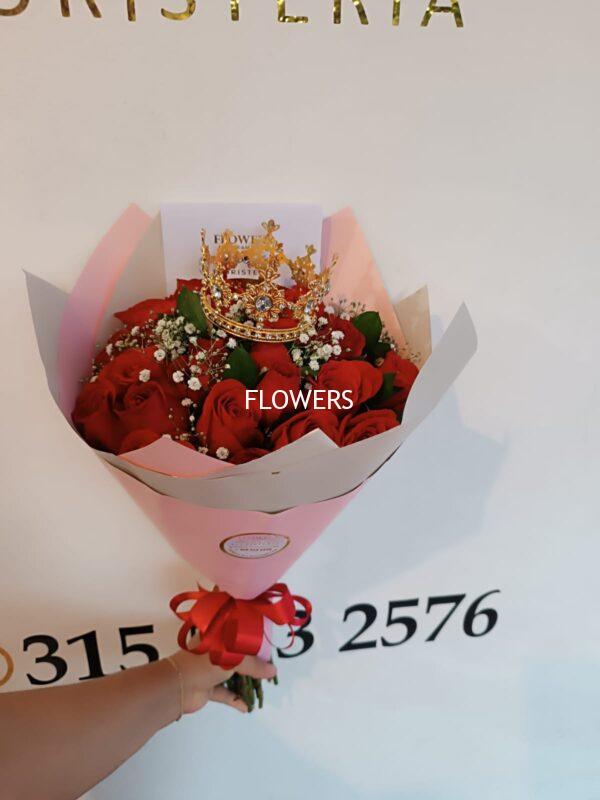 ramillete 12 rosas  285
